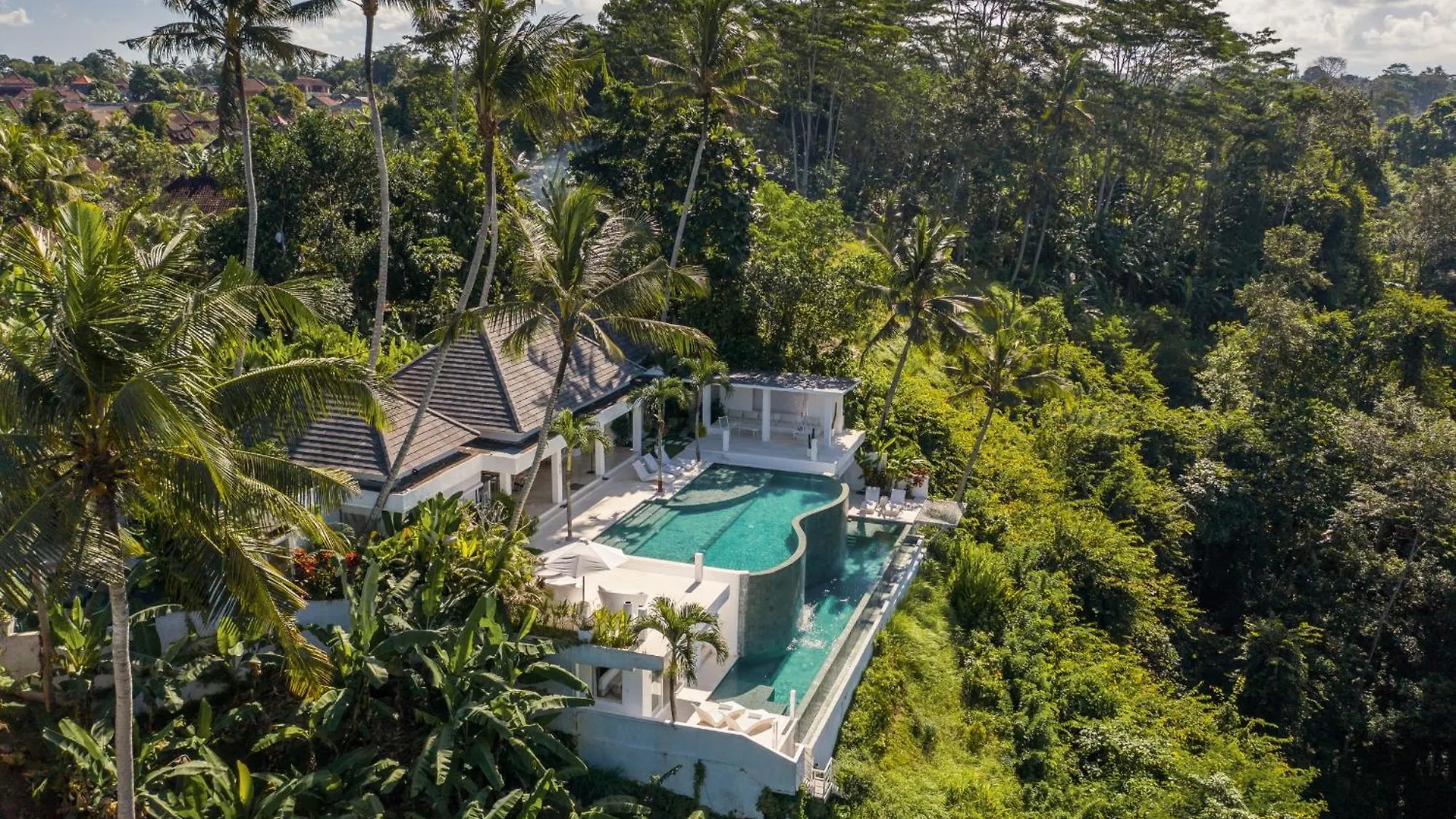 Jacques 5 Villas Complex Ubud location